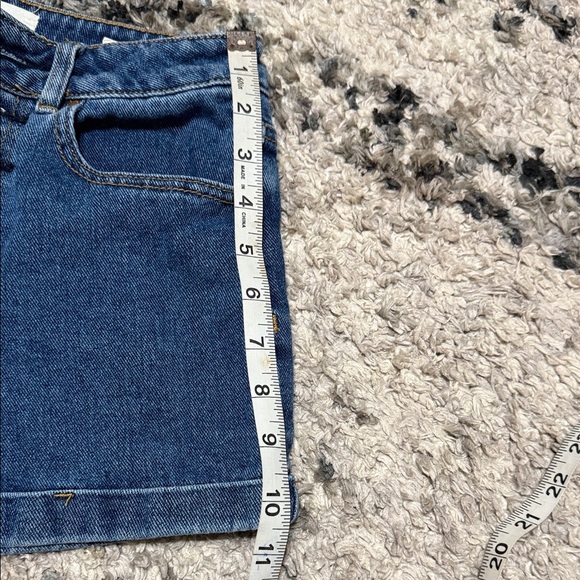 PacSun Dark Blue Jean Shorts - Picture 6 of 7